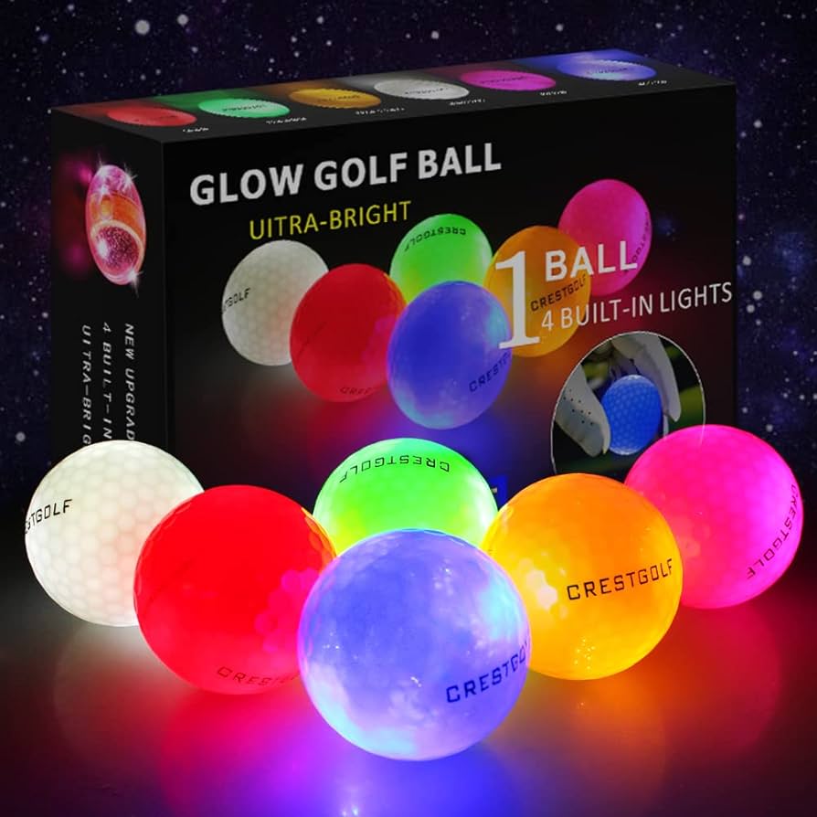 glow ball golf