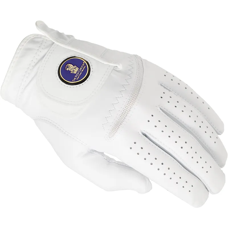 golf glove with ball marker