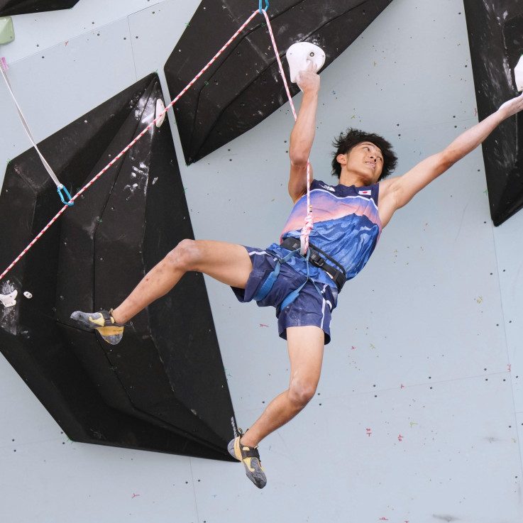 olympic rock climbing 